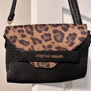 Leopard print purse